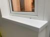Прямой подоконник  из искусственного камня Staron SQ019 Quazar White