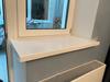 Прямой подоконник  из искусственного камня Staron SQ019 Quazar White